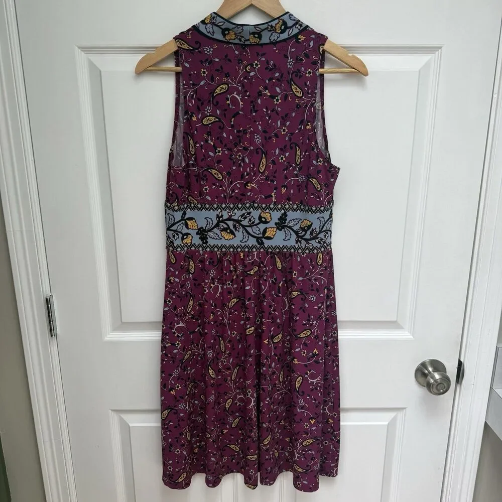 WISP,  WOMENS,  STRETCHY,  SLEEVELESS,  V-NECK,  A-LINE DRESS,  SIZE 10 - Picture 3 of 9